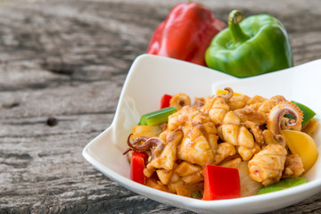Stir-Fried Squid
