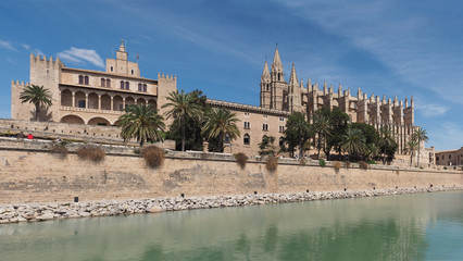 Cathedral in Palma de Mallorca, Spain