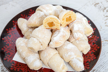 Homemade Sweet Biscuit With Turkish delight