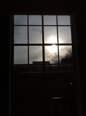 sunligth outside the window