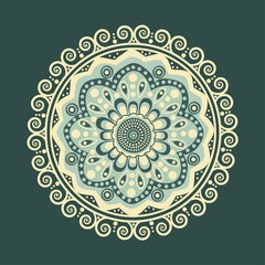 Stylized ornamental decoration