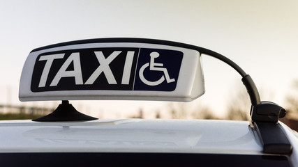Taxi for disable transportation