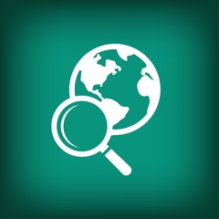 Pictograph of search