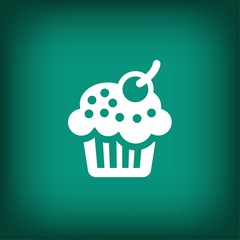 Pictograph of cake
