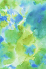 Fototapeta na wymiar Hand painted hi-res colorful watercolor texture.