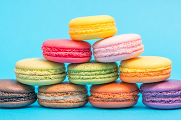 macaroons closeup