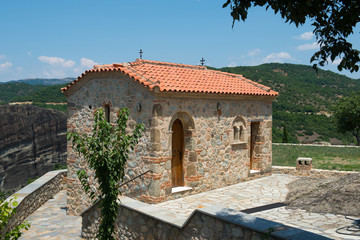 Monastery of the Holy Trinity in Meteora - complex of Eastern Orthodox monasteries, Greece