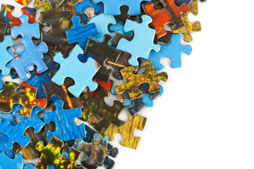 Pieces of puzzle