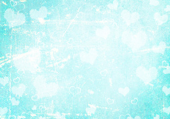valentines day background with hearts