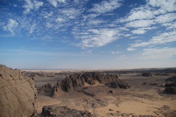 Fototapeta na wymiar Rocky Desert