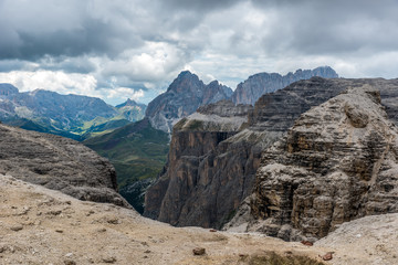 Dolomites Italy - Piz Boe Mountain