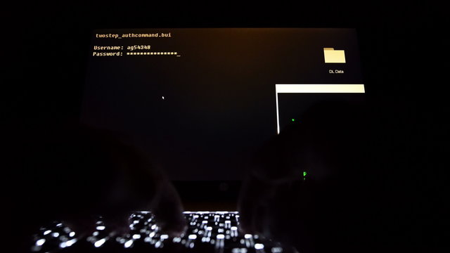 programmer occupation - writing programming code on laptop