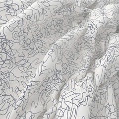 Fabric with scribble pattern for background