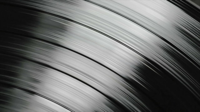 Looping LP Record Tracks Background