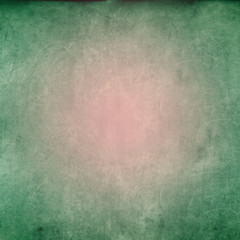 Grunge Green Pink Texture Shabby Square Background