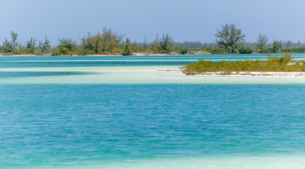 Tropical beach in Cayo Largo island