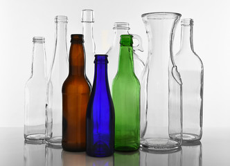 Empty Glass Bottles