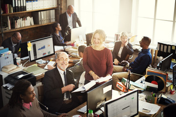 Coooperation Corporate Archievement Teamwork Concept