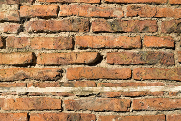 Weathered bricks