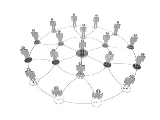 social network concept