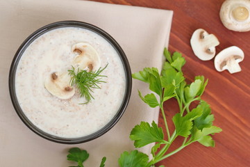 Mushroom cream soup