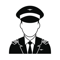 Captain of the aircraft icon