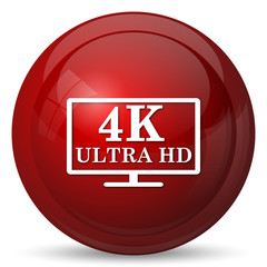 4K ultra HD icon