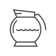 Coffee icon suitable for info graphics, websites and print media and  interfaces. Line vector icon.