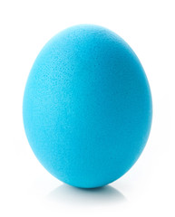 Blue easter egg