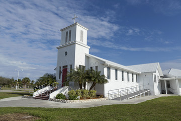 The Everglades Community Church nestled in the heart of the Florida Everglades is a heritage landmark