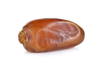 date palm fruit on white background