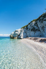 Capo Bianco beach Portoferraio - Elba Island - Tuscany - Italy - obrazy, fototapety, plakaty