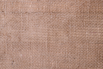 Fabric texture of a burlap