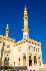 Fototapeta na wymiar Minarets of Zabeel Mosque in Dubai, UAE