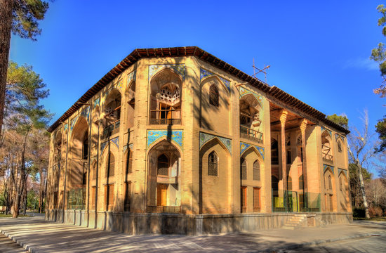 Hasht Behesht palace in Isfahan - Iran