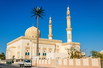 Fototapeta na wymiar View of Zabeel Mosque in Dubai, UAE