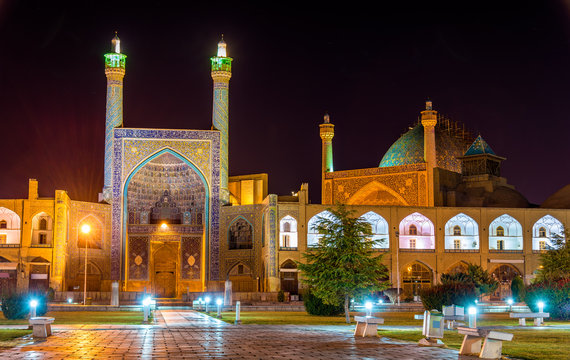 View of Shah (Imam) Mosque in Isfahan - Iran