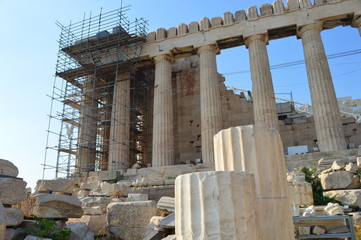 Chantier du Parthénon