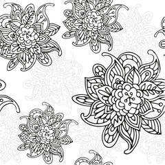 simple flower pattern