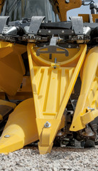  Some parts on harvester