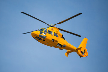 Hubschrauber - Orange
