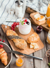 fresh summer  breakfast