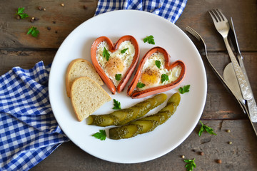 romantic breakfast for two