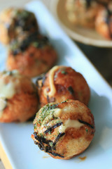 takoyaki sauce - Japanese food