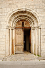 Fototapeta na wymiar abbazia valbonne