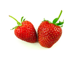 strawberry isolated on white background