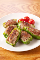 ピーマンの肉巻き