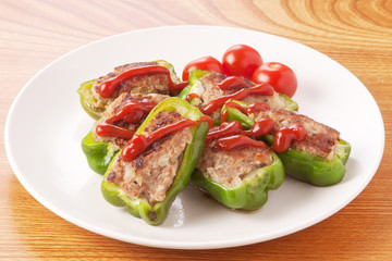 ピーマンの肉巻き