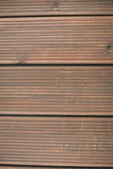 Closeup on brown wood plank texture