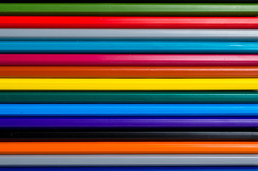 Colorful pencils background